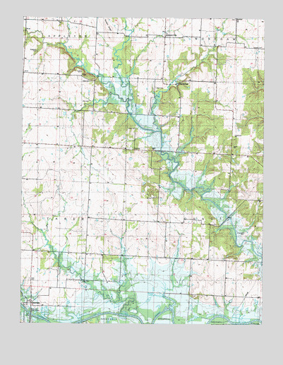 Taberville, MO USGS Topographic Map