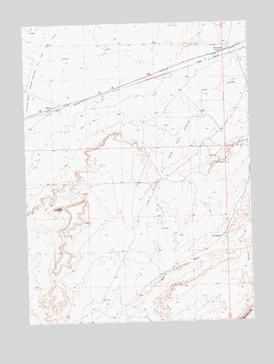Table Rock, WY USGS Topographic Map