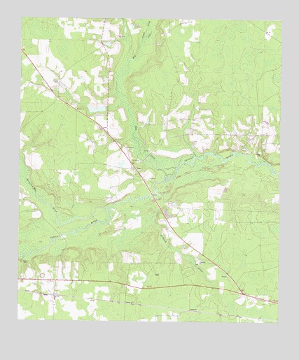 Talmo, GA USGS Topographic Map