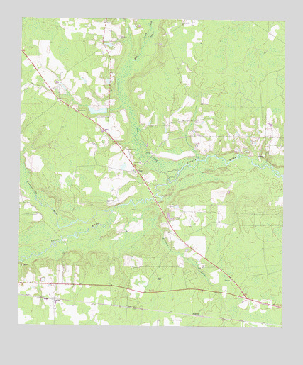 Talmo, GA USGS Topographic Map