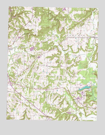 Bloomfield, IL USGS Topographic Map