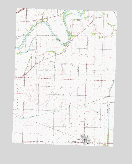 Tampico, IL USGS Topographic Map