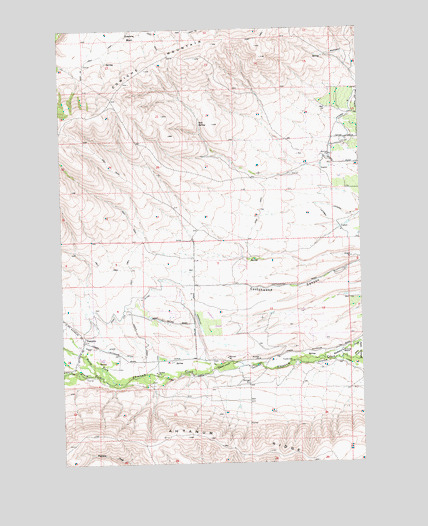 Tampico, WA USGS Topographic Map