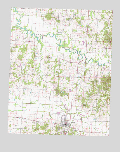 Bloomfield, MO USGS Topographic Map