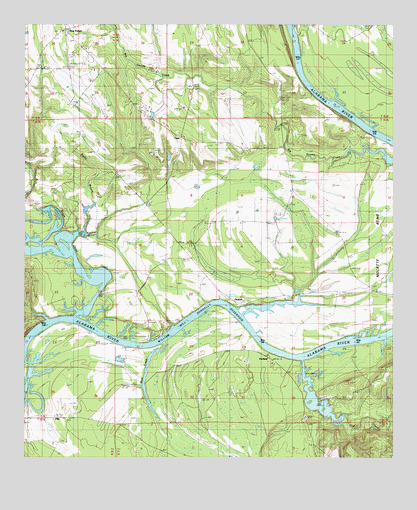 Tasso, AL USGS Topographic Map