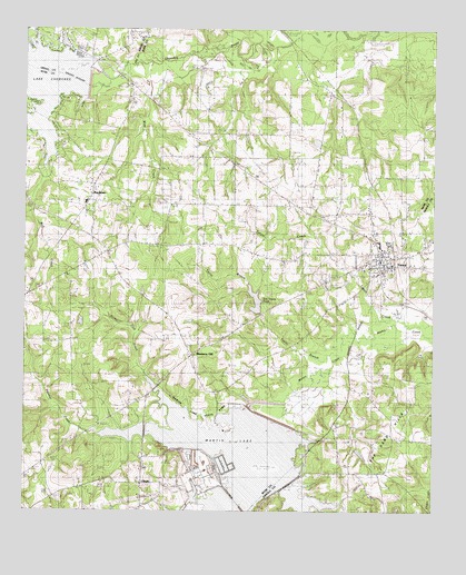 Tatum, TX USGS Topographic Map