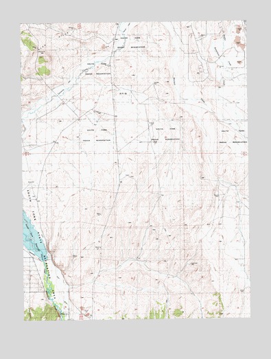 Te-Moak Well, NV USGS Topographic Map