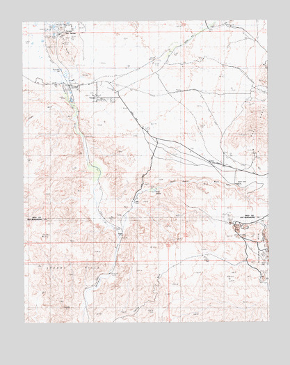 Tecopa, CA USGS Topographic Map