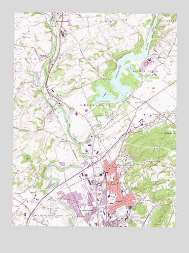 Temple, PA USGS Topographic Map