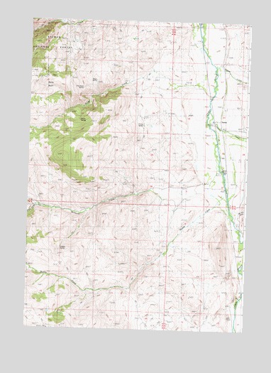 Tendoy, ID USGS Topographic Map
