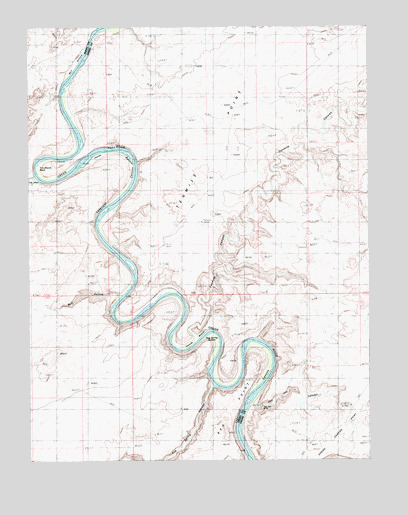 Tenmile Point, UT USGS Topographic Map