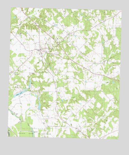 Tennessee Colony, TX USGS Topographic Map