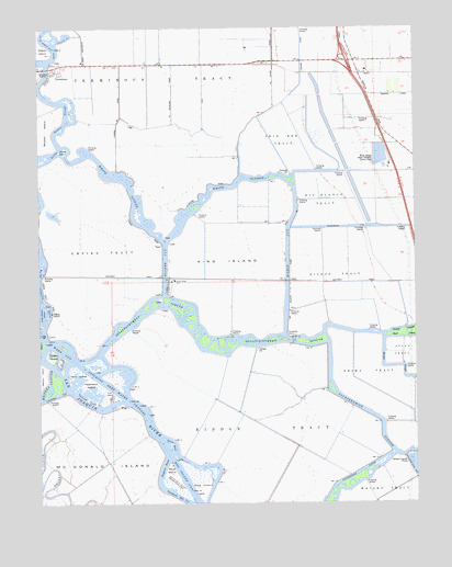 Terminous, CA USGS Topographic Map