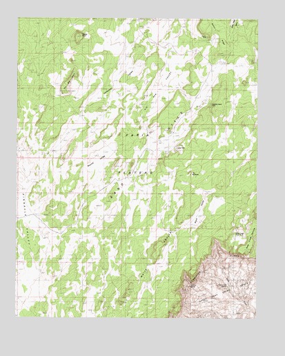The Big Knoll, AZ USGS Topographic Map