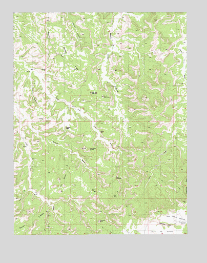 The Blocks, UT USGS Topographic Map