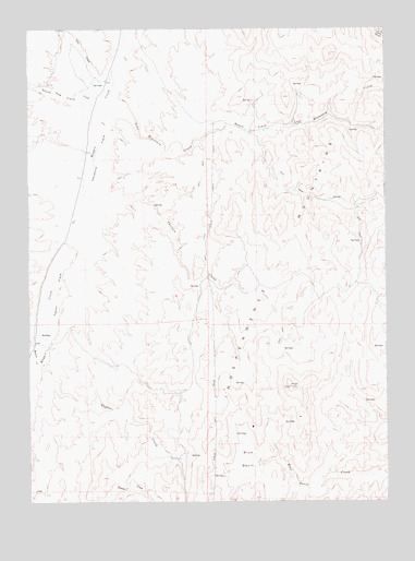 Blue Basin, NV USGS Topographic Map