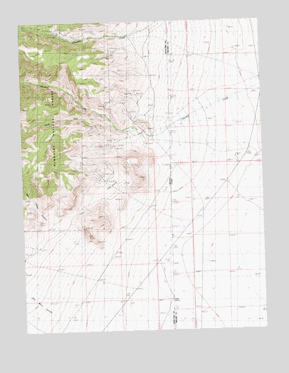 The Cove, NV USGS Topographic Map