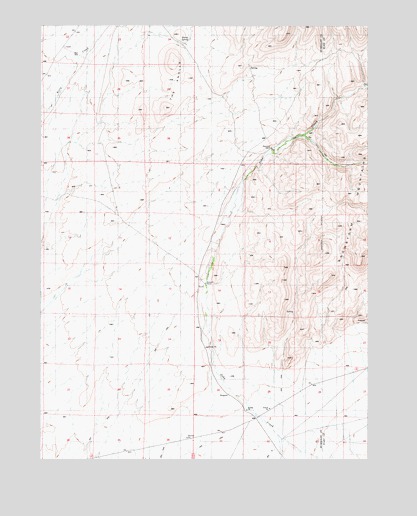 The Knolls, NV USGS Topographic Map