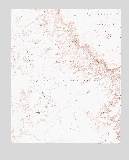 The Landmark, AZ USGS Topographic Map