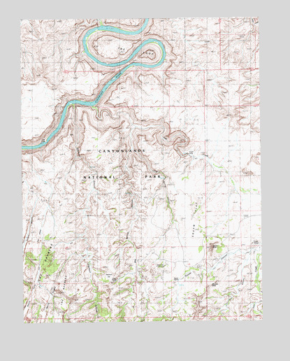 The Loop, UT USGS Topographic Map
