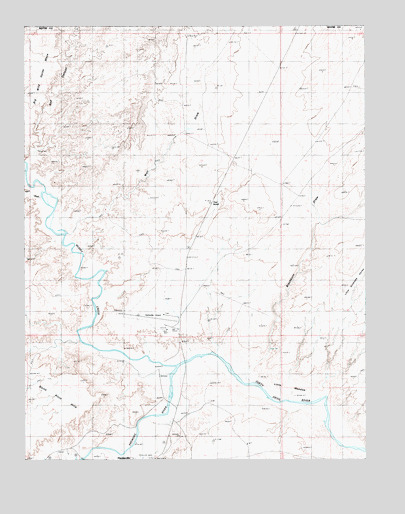 The Notch, UT USGS Topographic Map