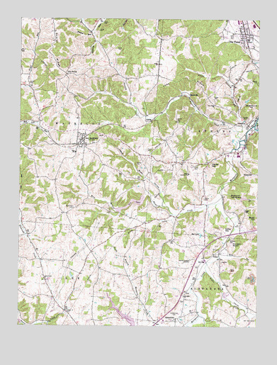 The Plains, OH USGS Topographic Map
