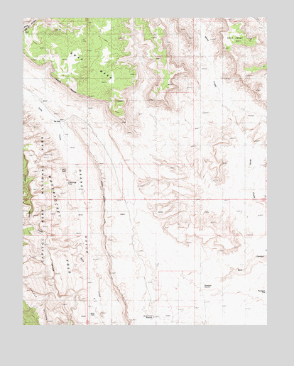 The Post, UT USGS Topographic Map