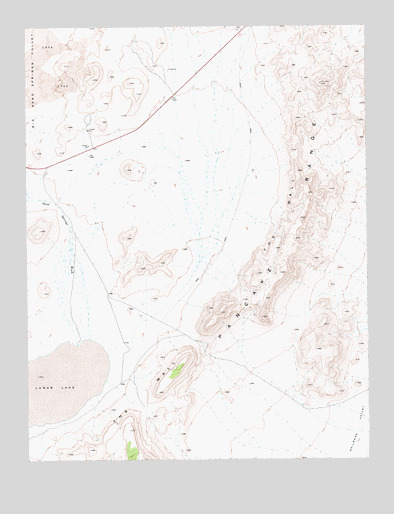The Wall, NV USGS Topographic Map