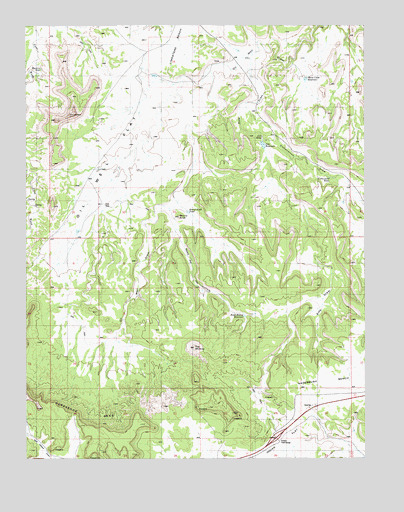 The Wickiup, UT USGS Topographic Map