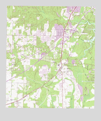 Theodore, AL USGS Topographic Map