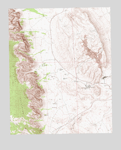 Blue Diamond, NV USGS Topographic Map