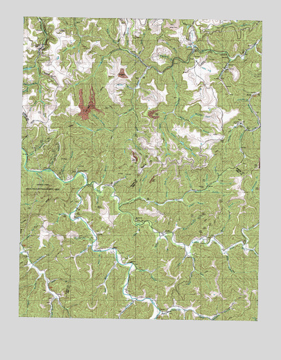 Thomas, KY USGS Topographic Map