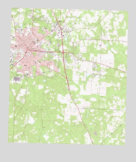 Thomasville, GA USGS Topographic Map