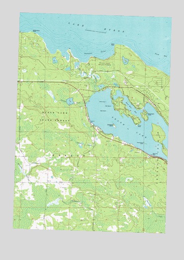 Thompsons Harbor, MI USGS Topographic Map