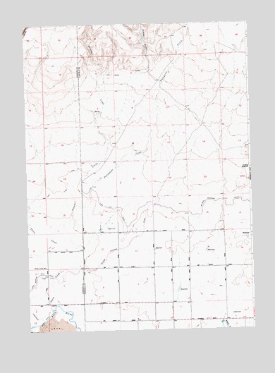 Thorn Creek SE, ID USGS Topographic Map