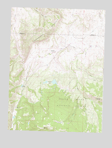 Thornburgh, CO USGS Topographic Map