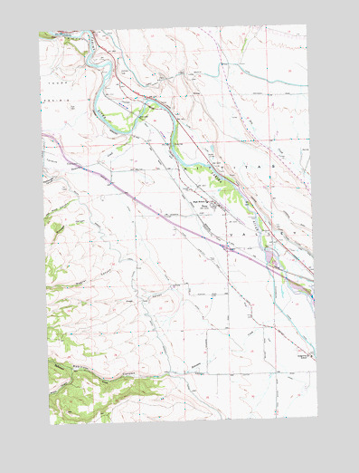 Thorp, WA USGS Topographic Map