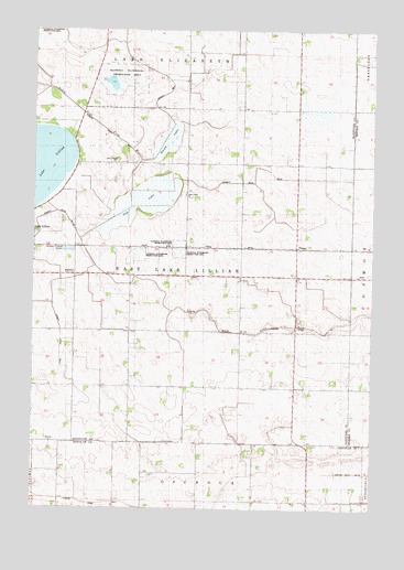 Thorpe, MN USGS Topographic Map