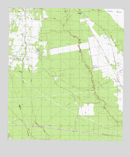 Thorson Gully, TX USGS Topographic Map