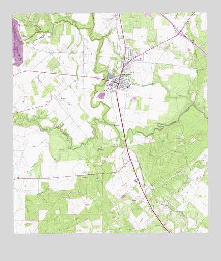 Three Rivers, TX USGS Topographic Map