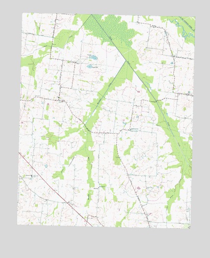 Tibbs, TN USGS Topographic Map