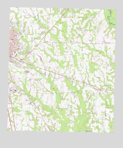 Tifton East, GA USGS Topographic Map
