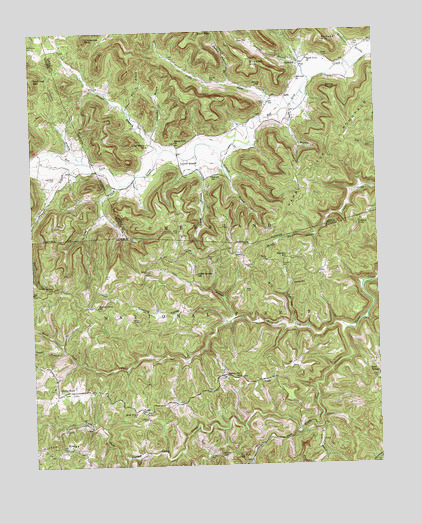 Alcorn, KY USGS Topographic Map