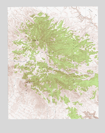 Timber Mountain, NV USGS Topographic Map