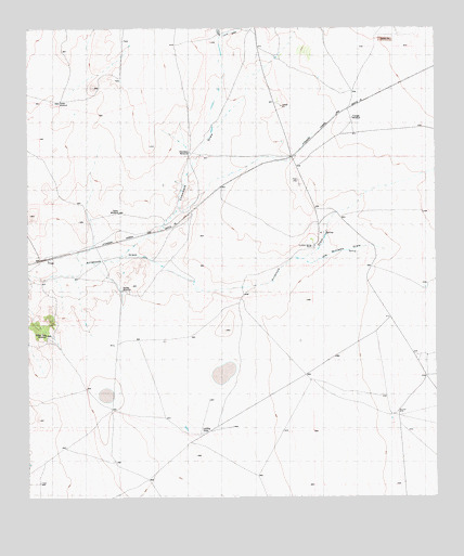 Tinaja, TX USGS Topographic Map