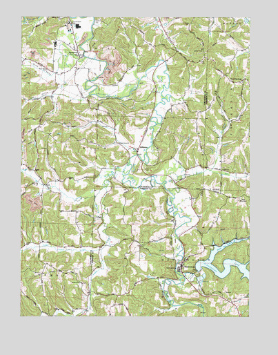 Tippecanoe, OH USGS Topographic Map