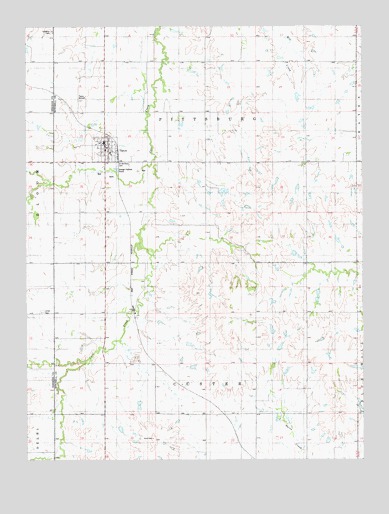 Tipton, KS USGS Topographic Map