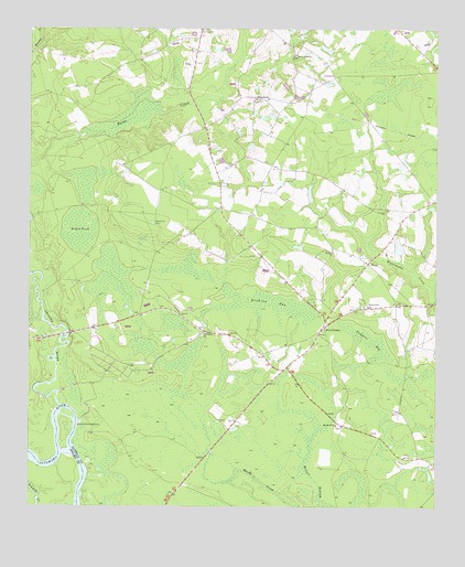 Tison, GA USGS Topographic Map