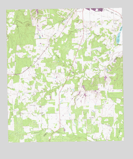 Togo, TX USGS Topographic Map