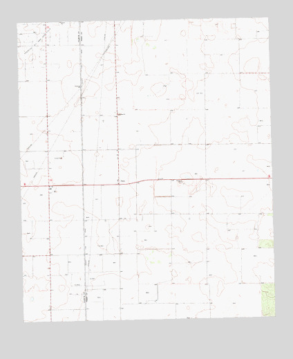 Tokio, TX USGS Topographic Map